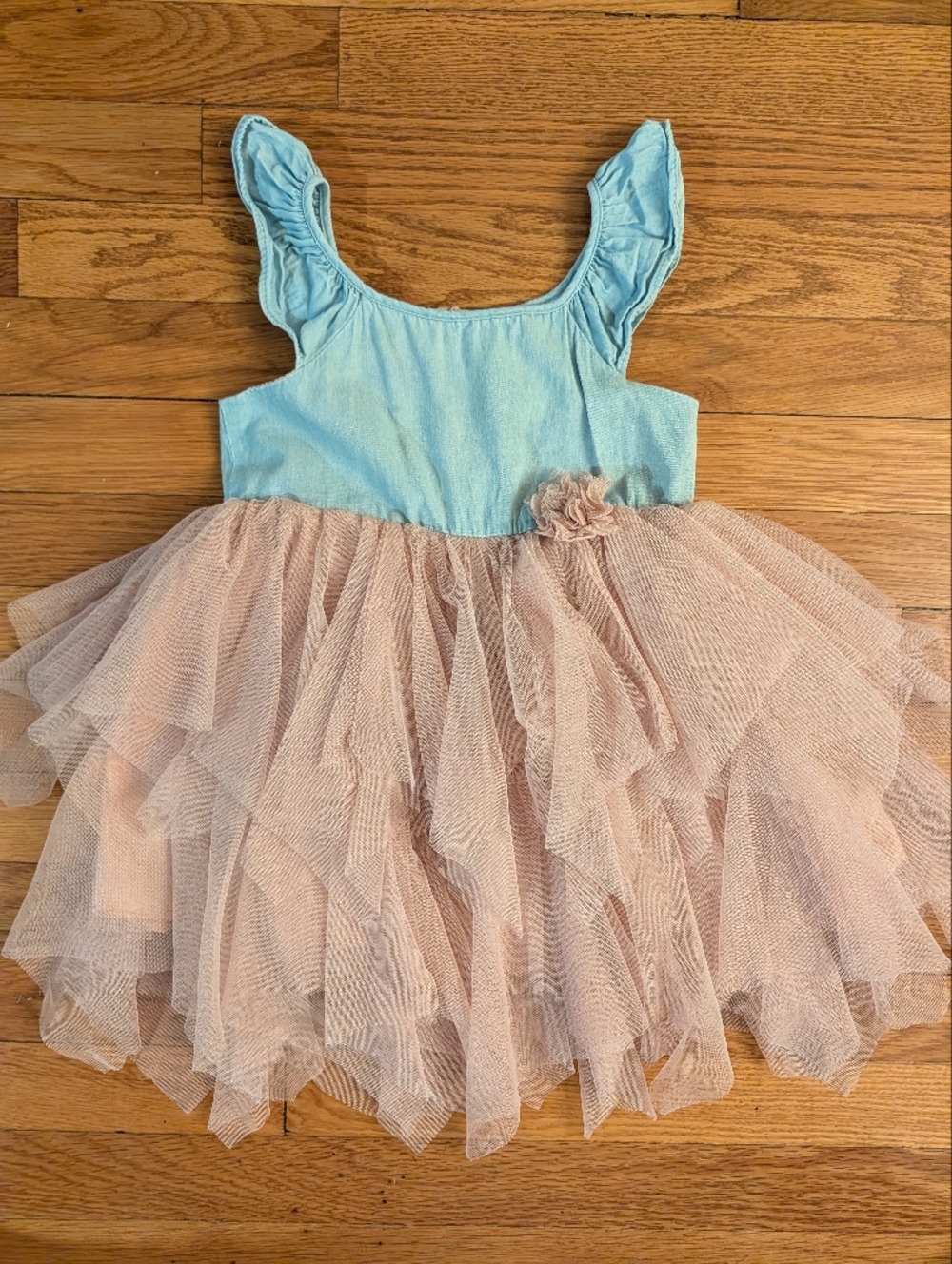 Denim Tutu Party Dress